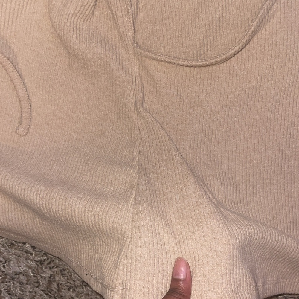 Old Navy Beige Wrap Blouse - Picture 7 of 9